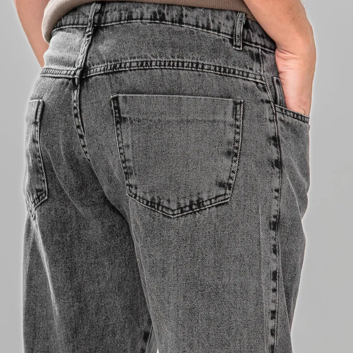Calça Balão Jeans Masculina Marmorizada Streetwear 7